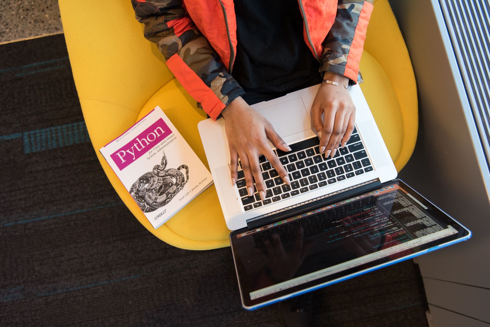 Website design and development mockup